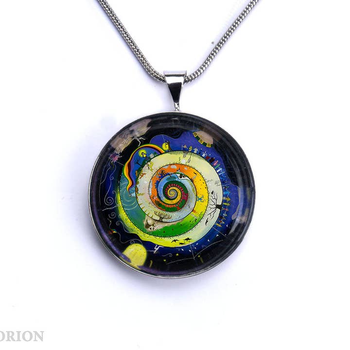 Weaving Her Journey Necklaces for wholesale by gaiaorion