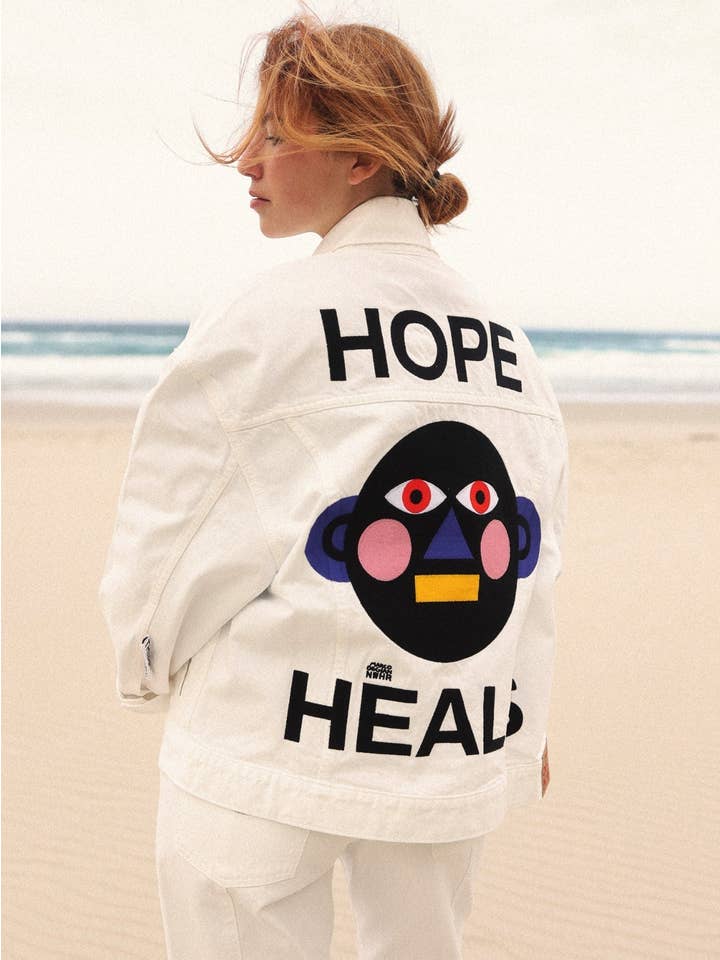 NWHR - Wholesale Denim jacket – Men's - Hope Heals Jacket6