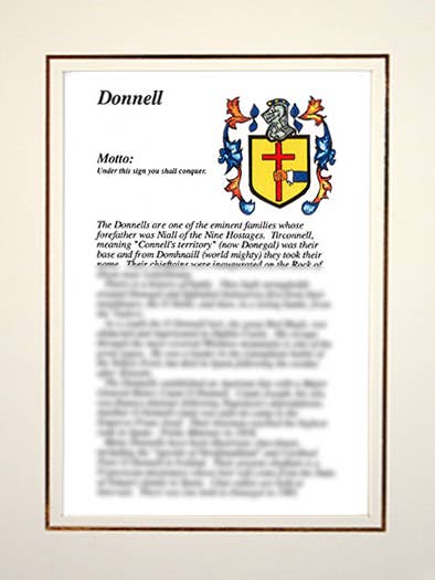 Donnell for wholesale by Family Histories