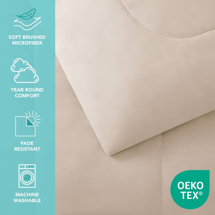 Arkwright Home - Wholesale Bedding Set - Family Essentials Bed in a Bag Comforter Set