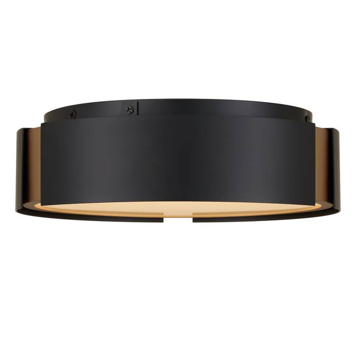 Brio Lighting - Wholesale Chandelier/Hanging Light - Ember 10" Matte Black Brass LED Flush Mount Ceiling Light7