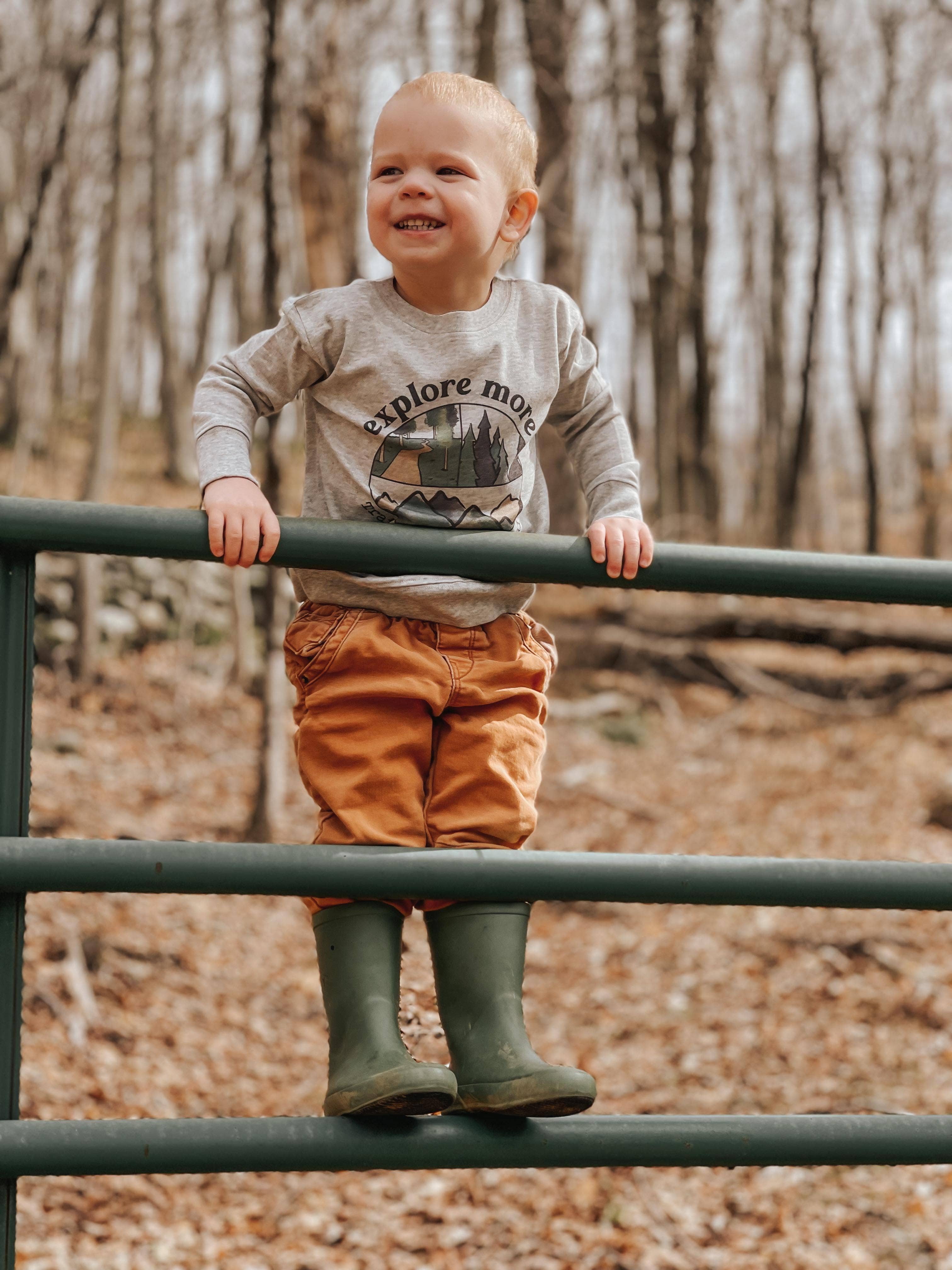 Barefoot Baby - Venta al por mayor Camiseta serigrafiada - Niños - Explora más: ropa para niños y niñas al aire libre, ropa para niños3