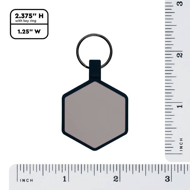 Besties Pets - Wholesale Pet Identification Tag - Dog - Fantastic Fungi Silicone Dog ID Tag
