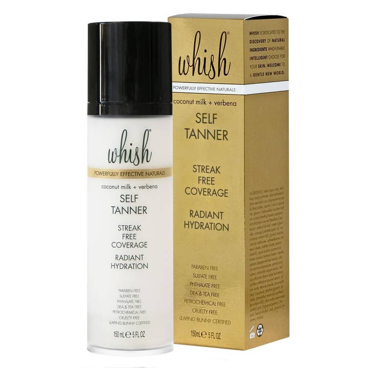 Whish - Wholesale Self-Tanner - Coconut Milk+Verbena - Coconut Self Tanner Lotion - 3 pack4