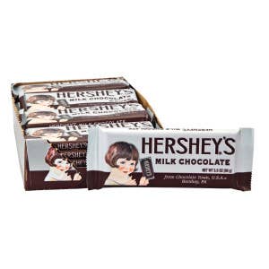L&F Universal Goods - Wholesale Chocolate Bar - Hershey's Nostalgic Milk Chocolate Bar 24/3.5OZ0