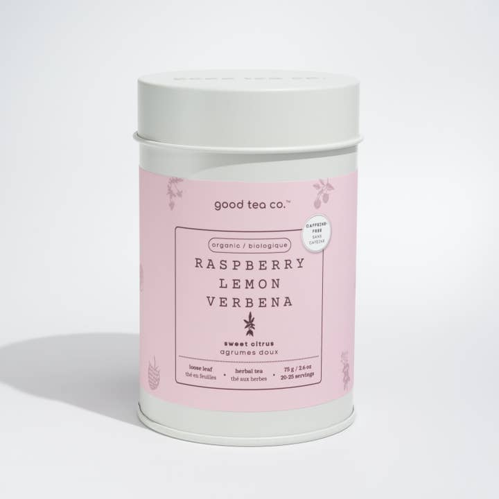 Raspberry Lemon Verbena (Organic) - Loose Leaf Herbal Tea for wholesale by Good Tea Co.