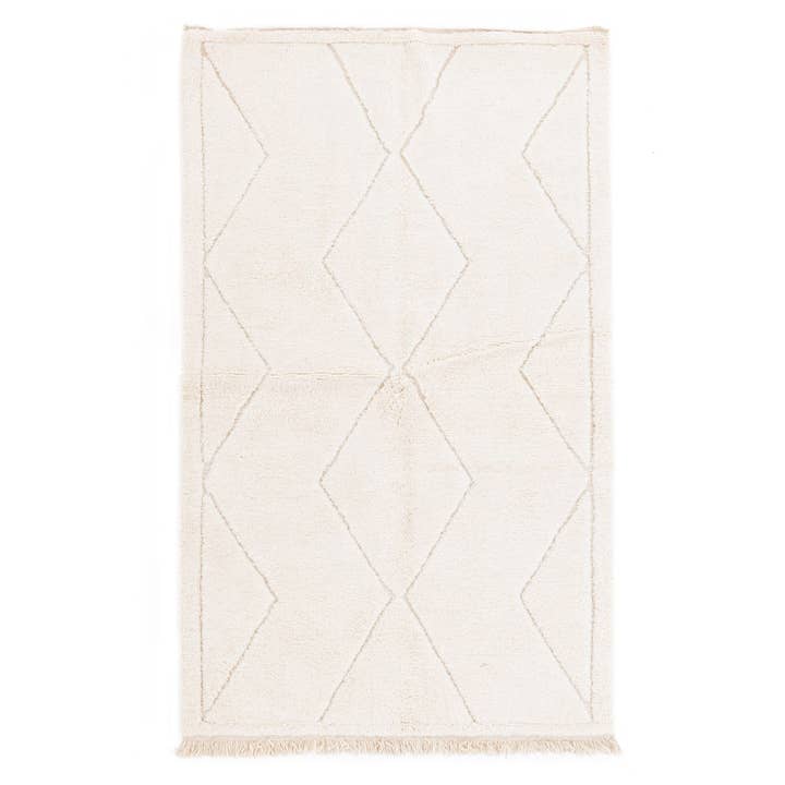 Tapis marocain Shag fait main, 149 x 246 cm pour la vente par Benisouk