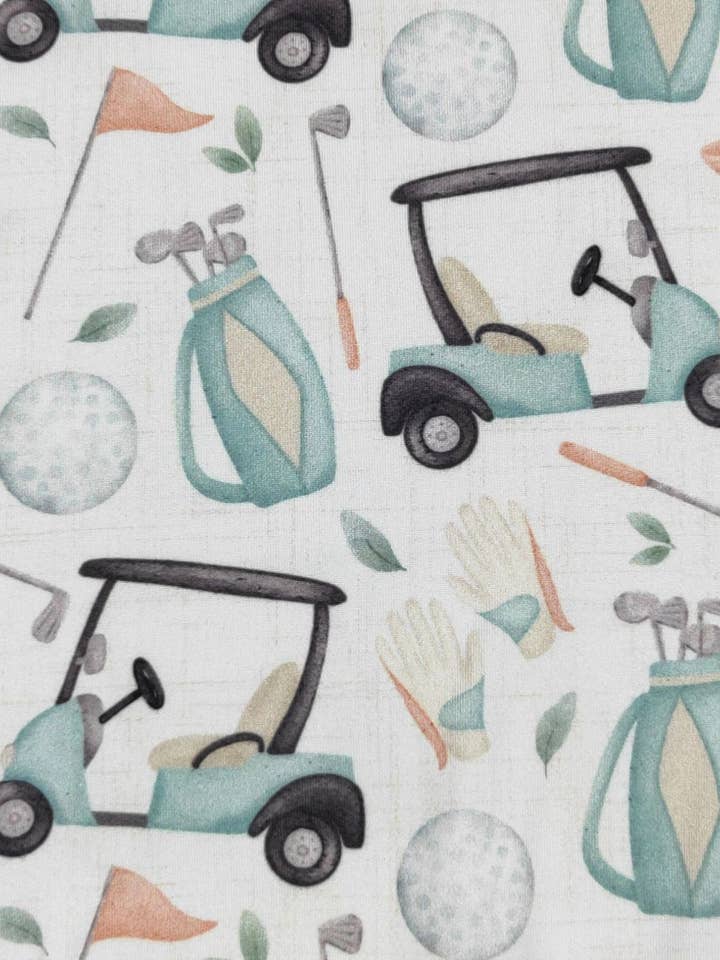 Clover Cottage - Vente Barboteuse – bébé - Barboteuse Garçon de Golf Wedge4