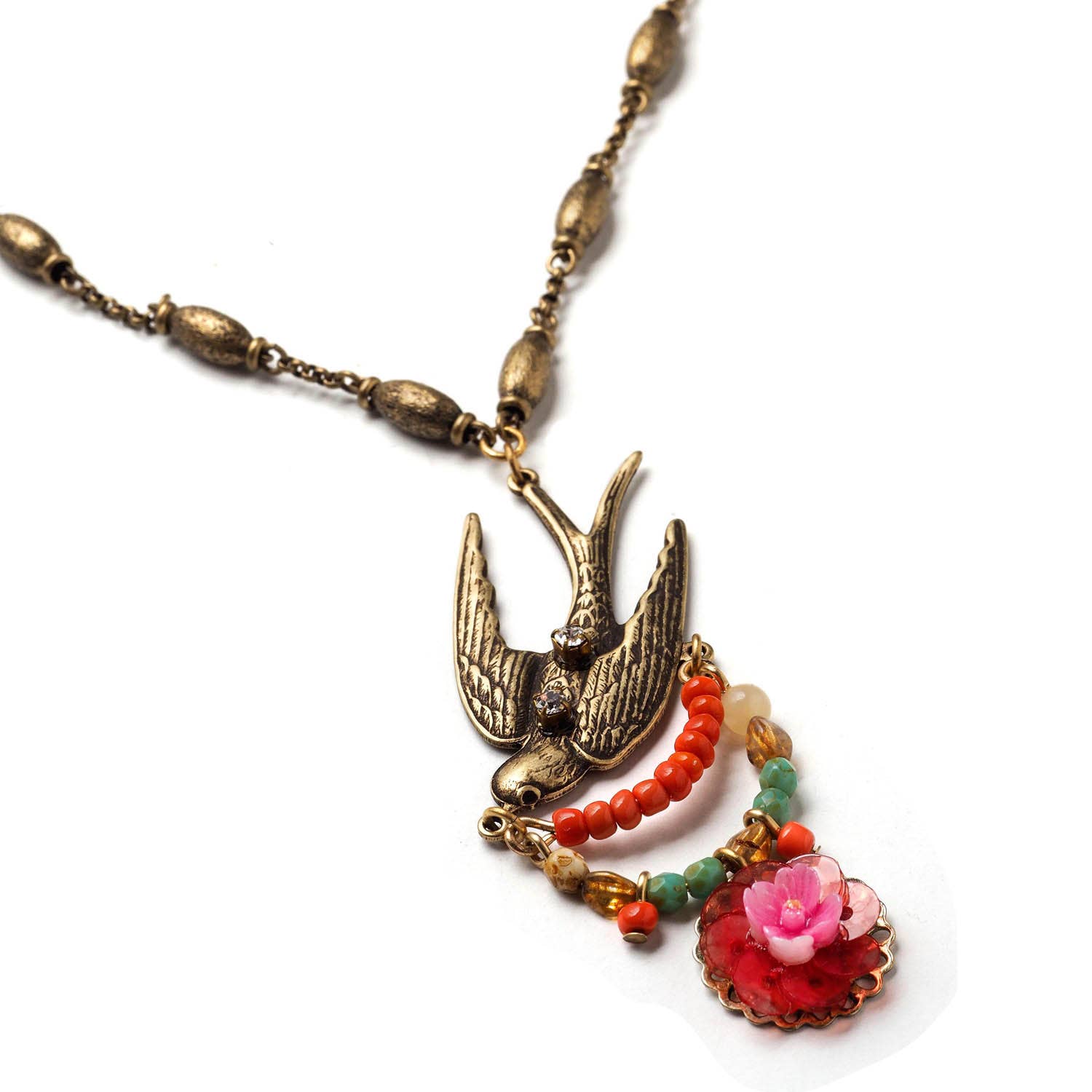 Elements Jill Schwartz - Wholesale Pendant/Charm Necklace - Soar Pendant Necklace1