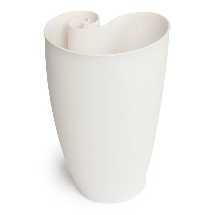 One Six Eight London by PS Home and Living - Wholesale Vase - JADE White Vase 34cm1
