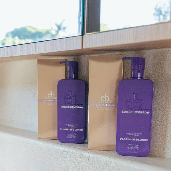 Silk oil of Morocco - Wholesale Hair conditioner - Emilee Hembrow Platinum Blonde Damage Repair Toning Conditioner 300ml6