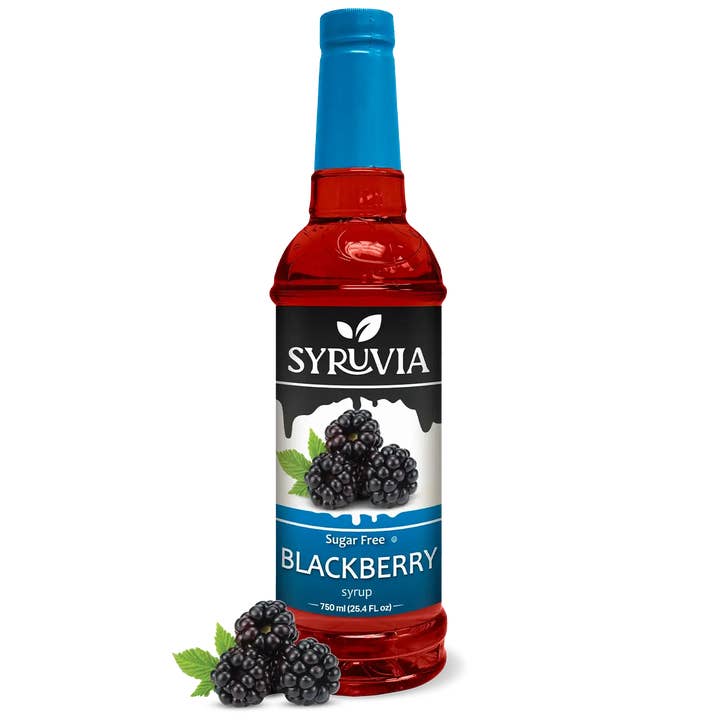 Sirop de mûre sans sucre pour la vente par Syruvia