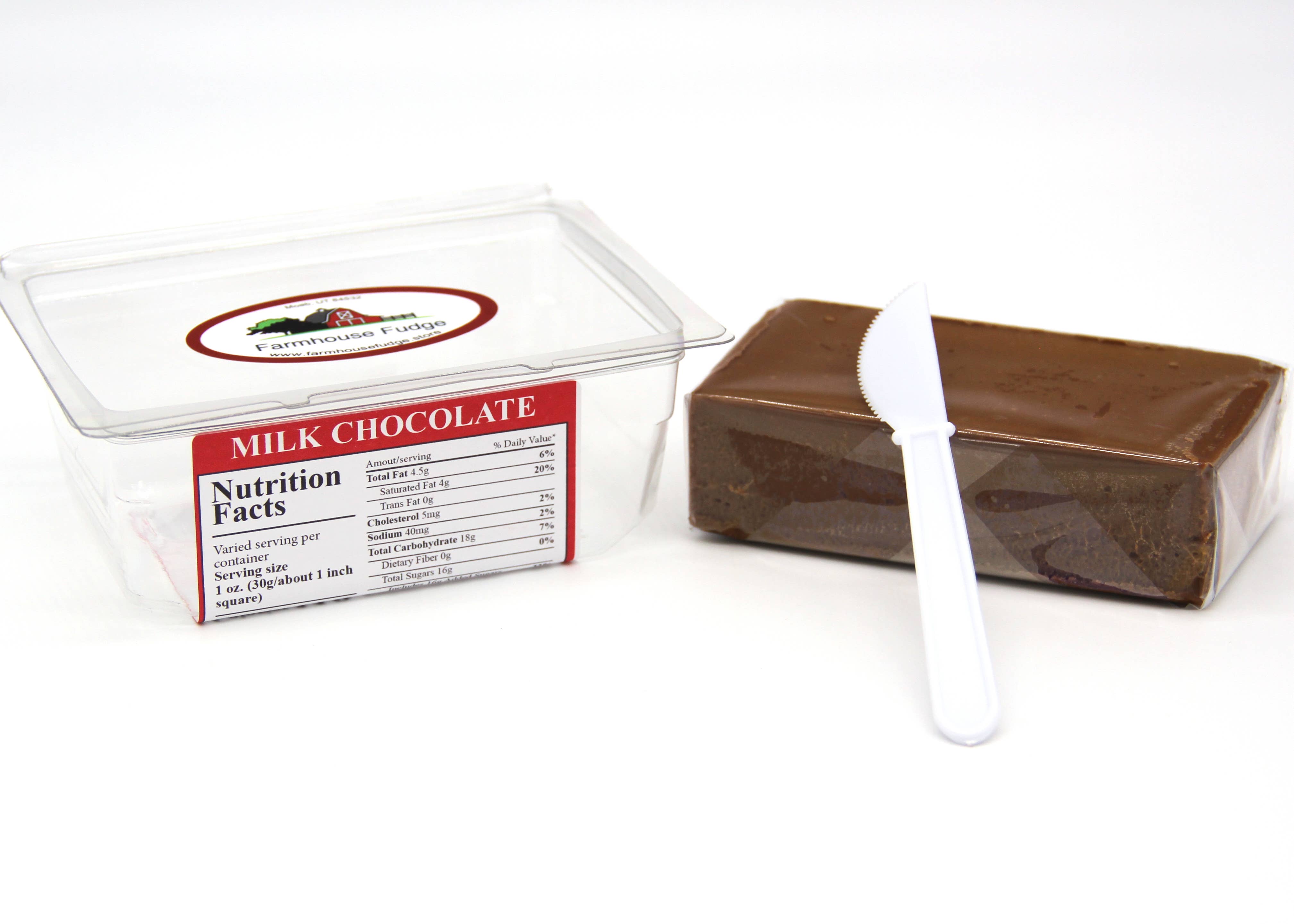 Farmhouse Fudge - Wholesale Fudge - Milk Chocolate Fudge 8 oz.2