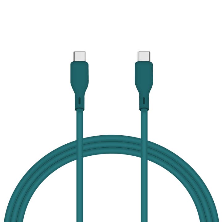 LAX Gadgets - Wholesale Charging Cable - USB-C toUSB-C Touch Silicone Charging Cables-4ft Retail Pack