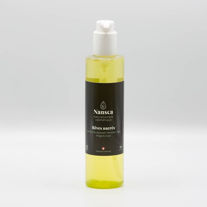 Pearly Dreams: Entspannendes Duschgel | Verbena - fig Visage für den Großhandel von Nansca