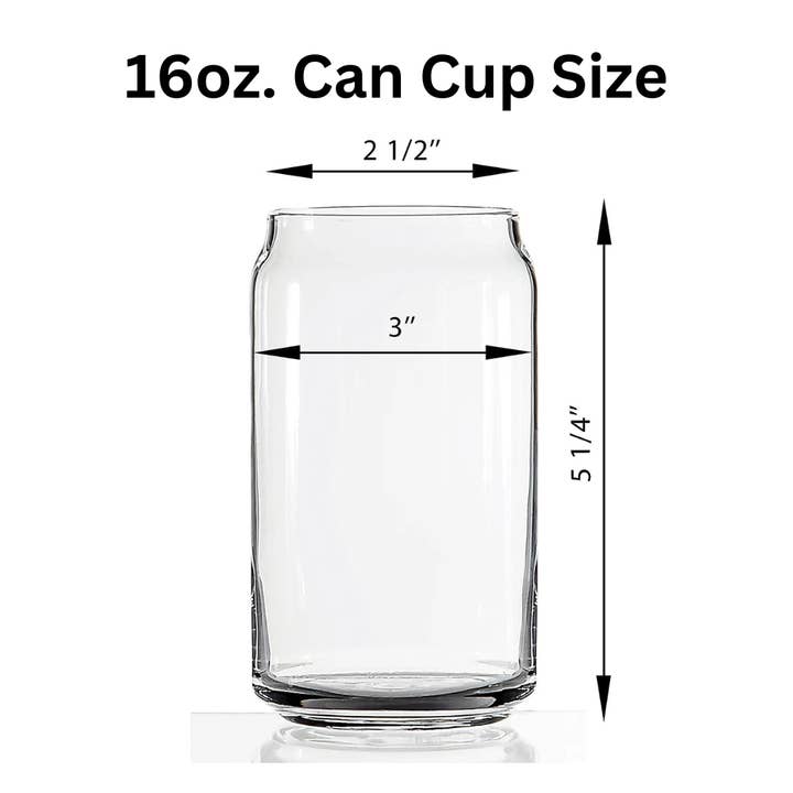 Allison MacKenzie Designs, Inc. - Wholesale Drinking Glass/Cup - Can Glass Cup with Bamboo Lid & Straw–16oz/20oz Iowa Custom1