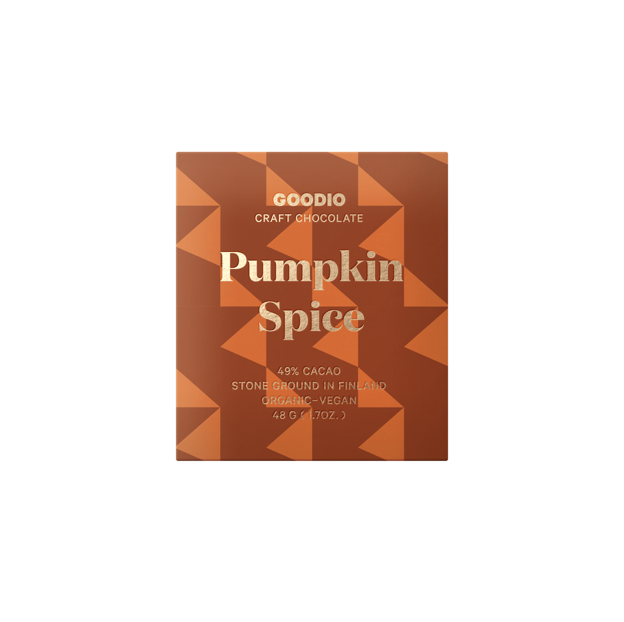 Goodio USA - Wholesale Chocolate Bar - Pumpkin Spice Chocolate 49%1