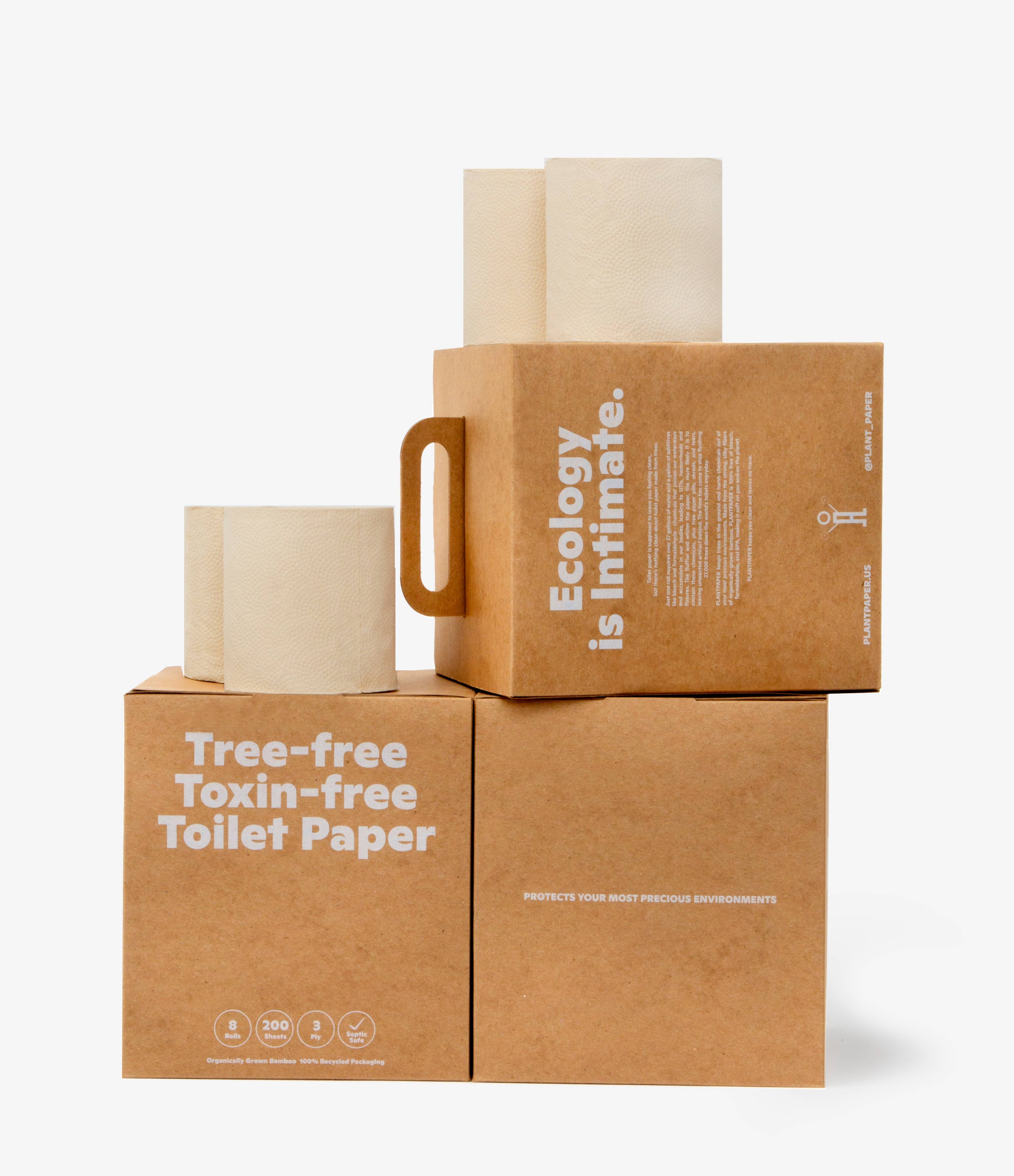 PlantPaper - Wholesale Toilet Paper - 8 Pack Case6