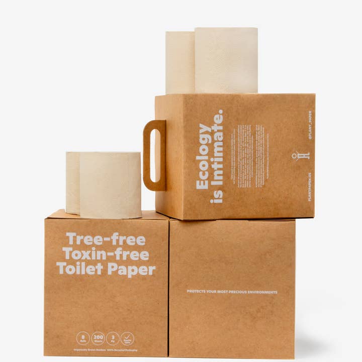PlantPaper - Wholesale Toilet Paper - 8 Pack Case6