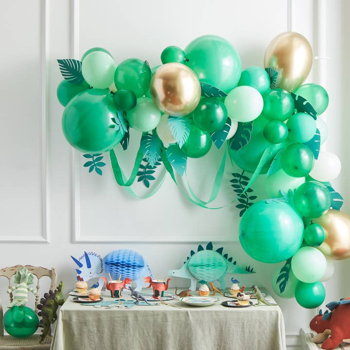 Meri Meri - Wholesale Balloon - Leafy Green Balloon Arch1
