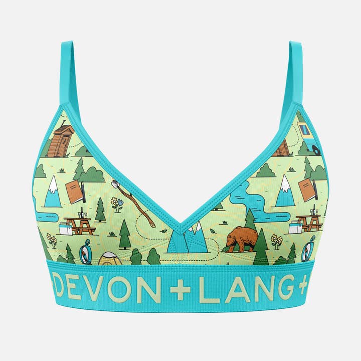 Bria Bralette - Nature Calls for wholesale by Devon + Lang
