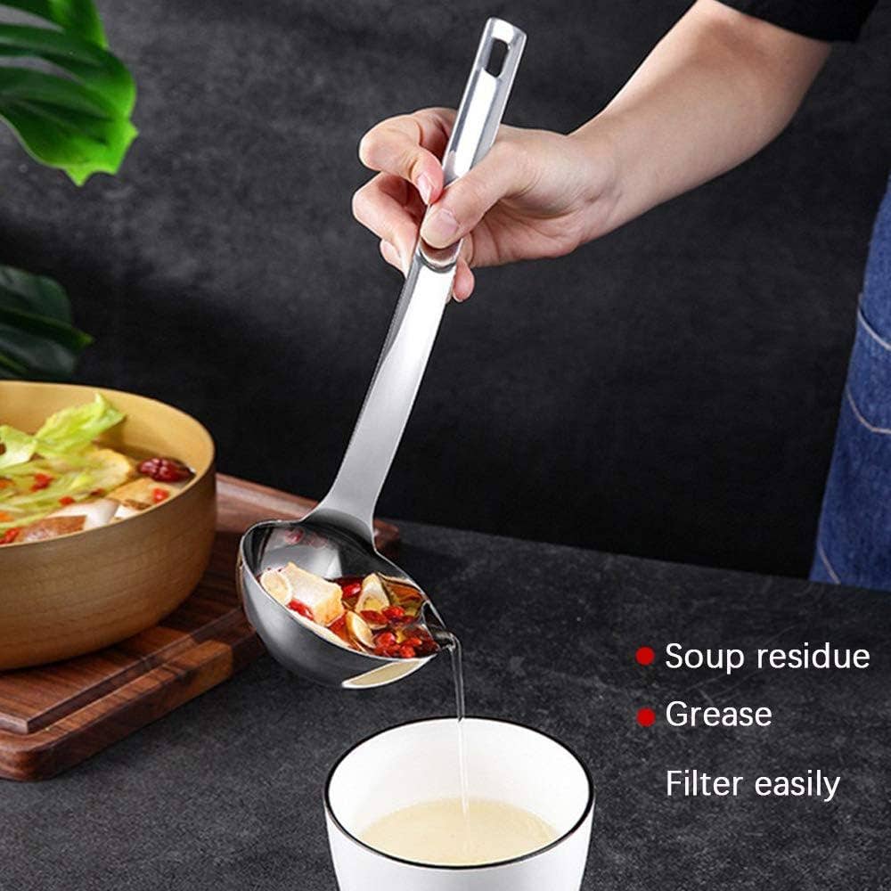 VIGOR - Wholesale Ladle - Stainless Steel Oil Separator Soup Ladle fat & Gravy4