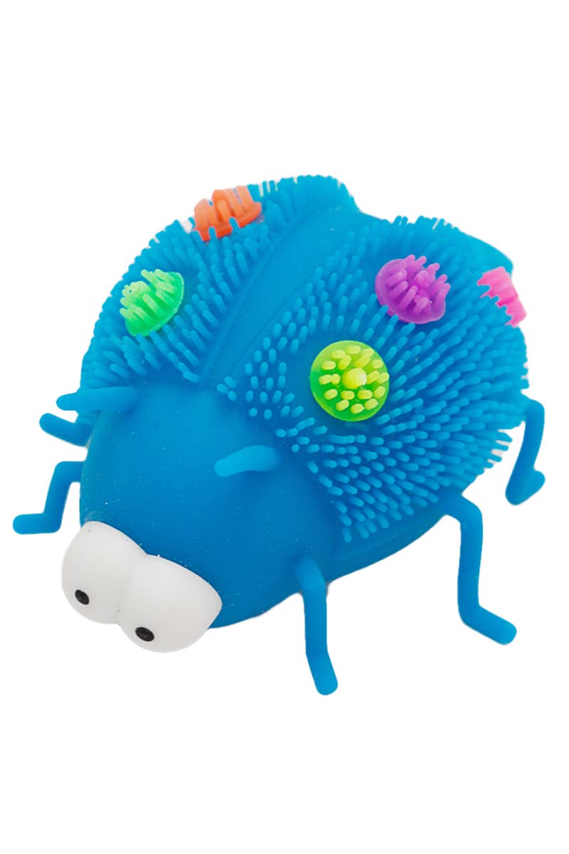Cap Zone - Wholesale Knijpbal - Kinderen en baby - Goofy Ladybug Spiky Puffer LED Light-Up Squishy7