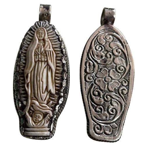 Kathmandu Jewelry - Wholesale Pendant/Charm Necklace - Bone Mary Pendant1