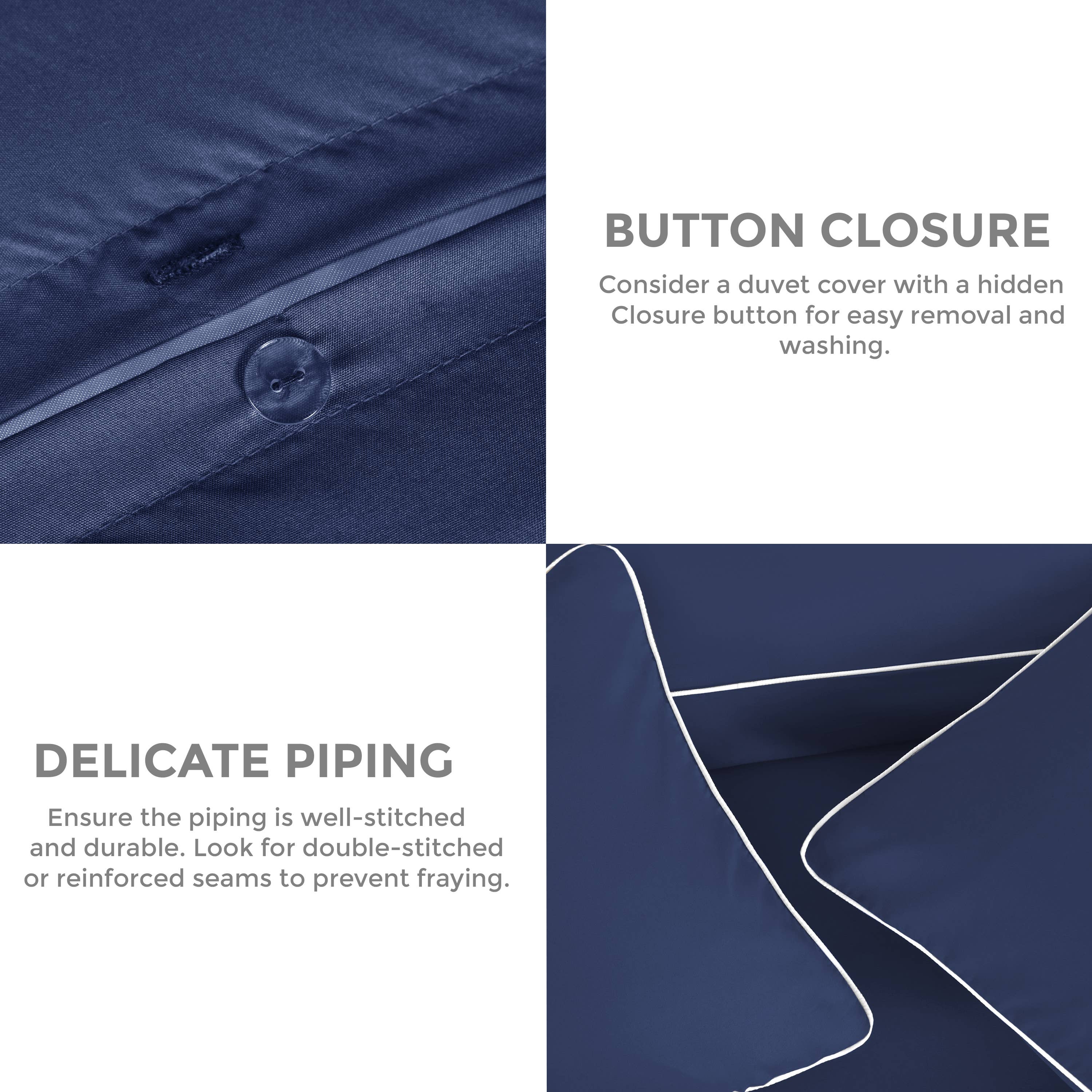 Cotton Passion – wholesale Bedding set – Duvet Cover Set Luxury Piping Ultra Soft Duvet Comforter Set17