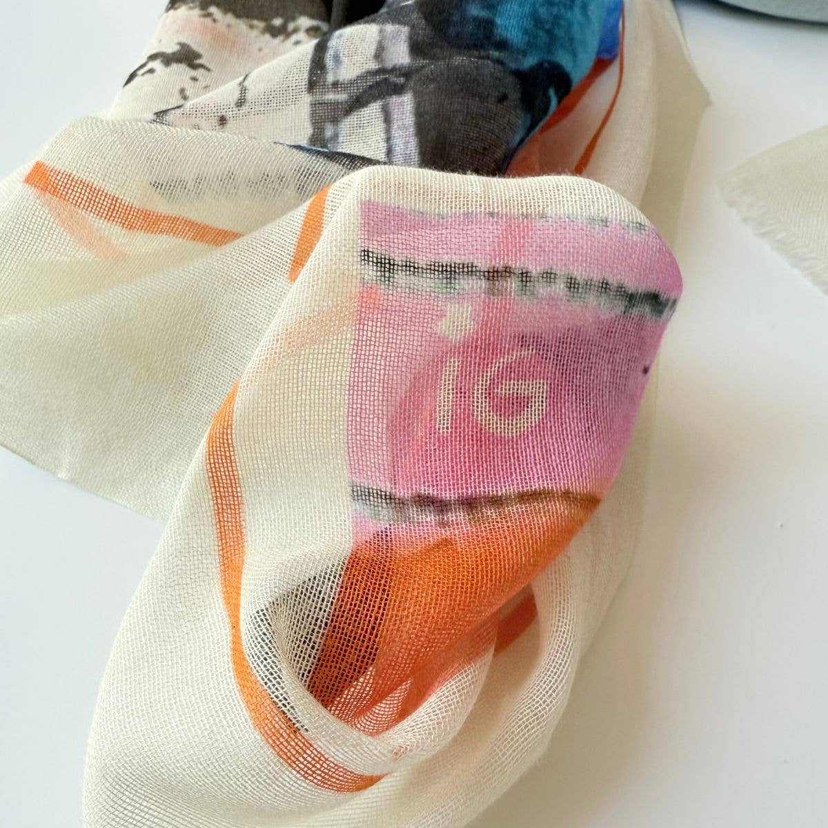 Isabelle Gougenheim Designs - Vendita all'ingrosso Sciarpa - Donna - Sciarpa di cotone Echo4