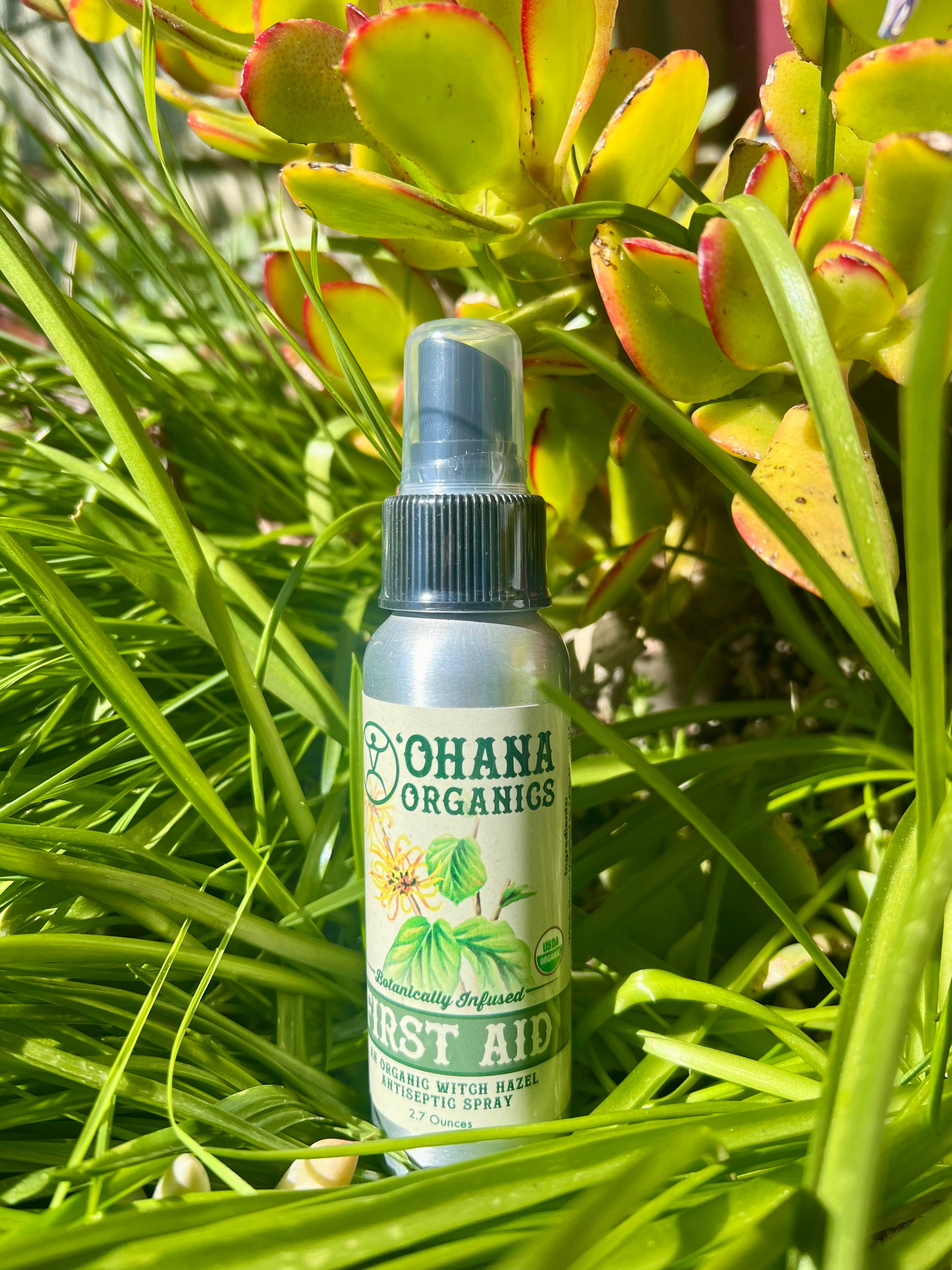 'Ohana Organics - Wholesale First Aid Kit - Organic First Aid Spray (Case of 6)3
