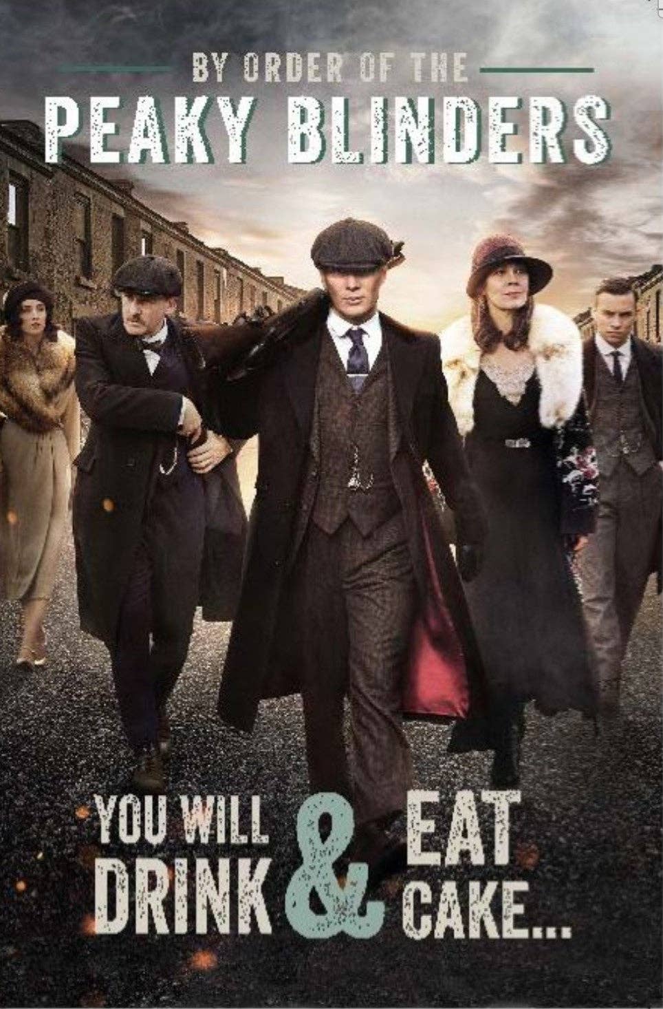 Danilo Promotions Ltd – wholesale Birthday card – Peaky Blinders Birthday Card2