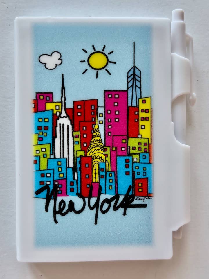 New York Mini Notebook Pen Set Daytime | New York Souvenir for wholesale by Mary Ellis