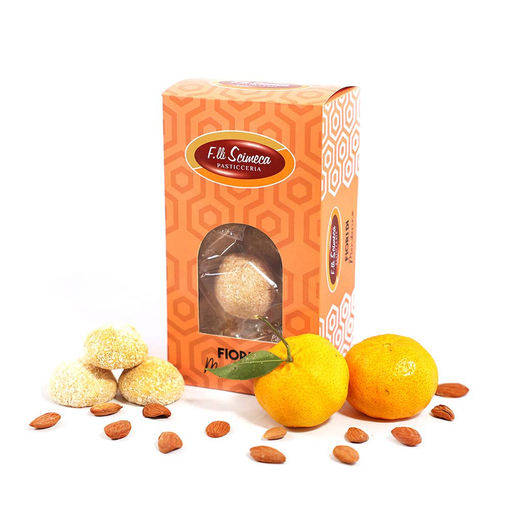 Emporio Sicilia - Vendita all'ingrosso Biscotti - Pasticcini ai fiori di mandarino e mandorle - F.lli Scimeca Pasticceria0