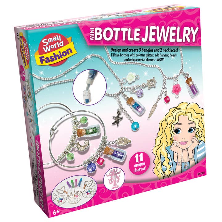 Mini Bottle Jewelry for wholesale by Small World Toys