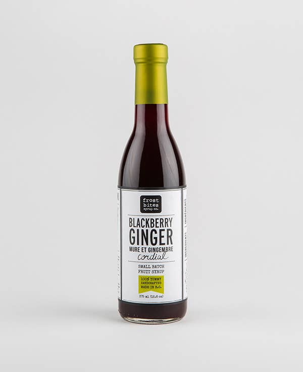Frostbites Syrup Co - Vente Mélange/sirop pour cocktails - Gingembre mûre