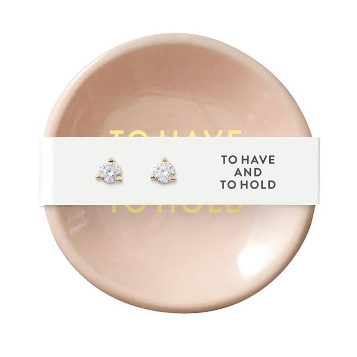 Santa Barbara Design Studio by Creative Brands - Wholesale Jewelry Dish - Ceramic Ring Dish & Earrings - To Have & Hold