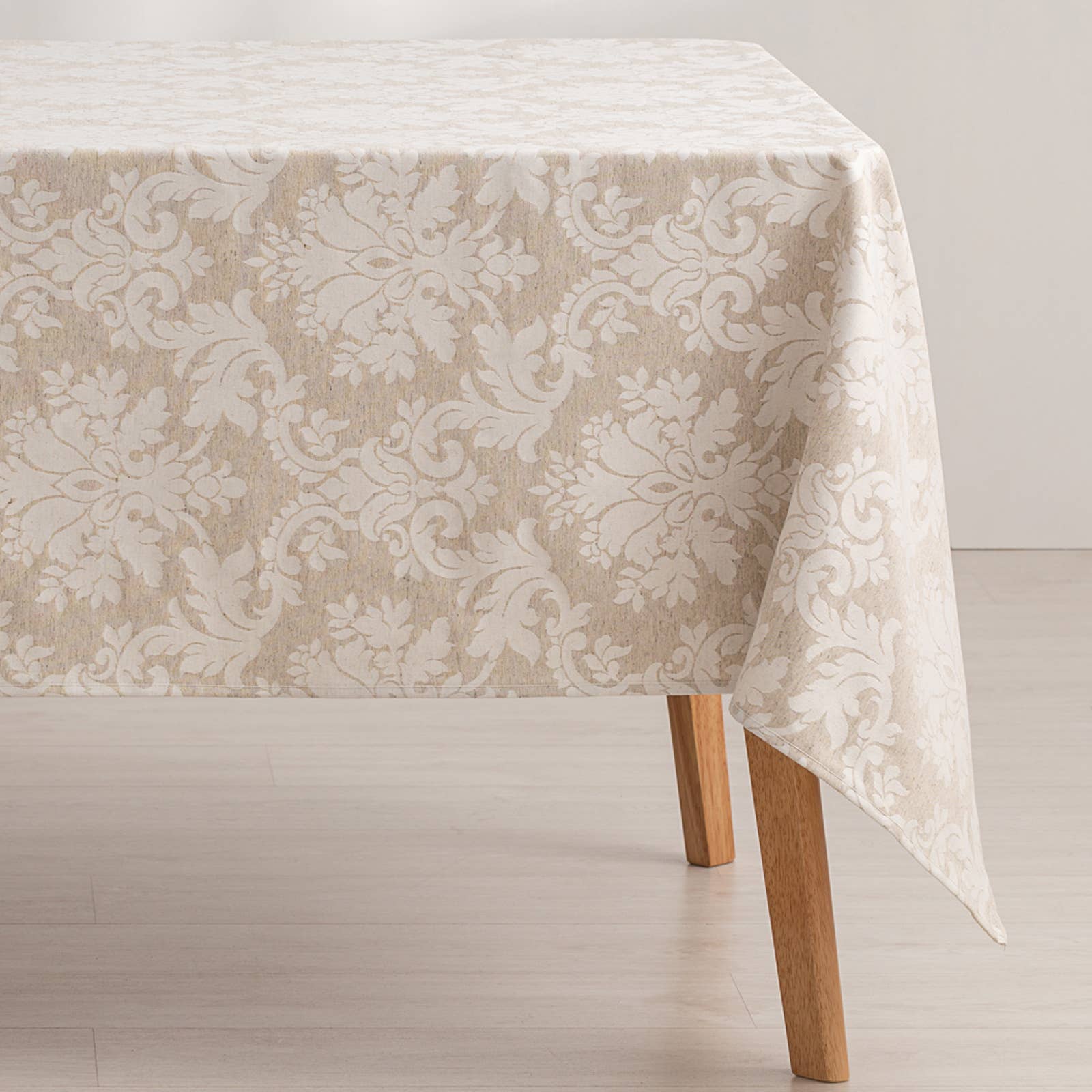 GAMUSI – wholesale Duk – Vattentät jacquardduk i bomull med blommönster från DAMA24