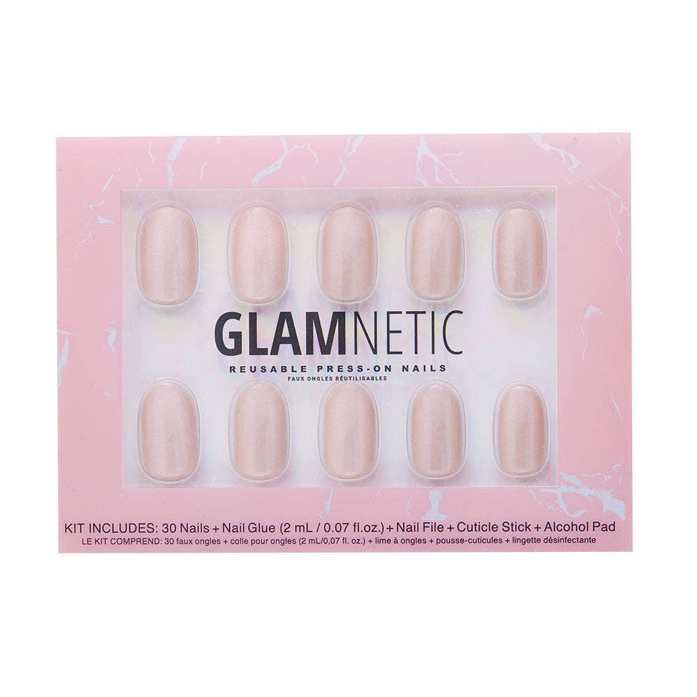 Glamnetic - Wholesale Press-On/Fake Nails - Pure Intentions Press-On Nails| Iridescent Hue| Natural Nail1