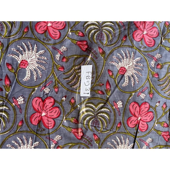 Bhawana Handicrafts – wholesale Tygfärg – Symaterial Hantverkstyg Indisk blommig bomull för kvinnor 4