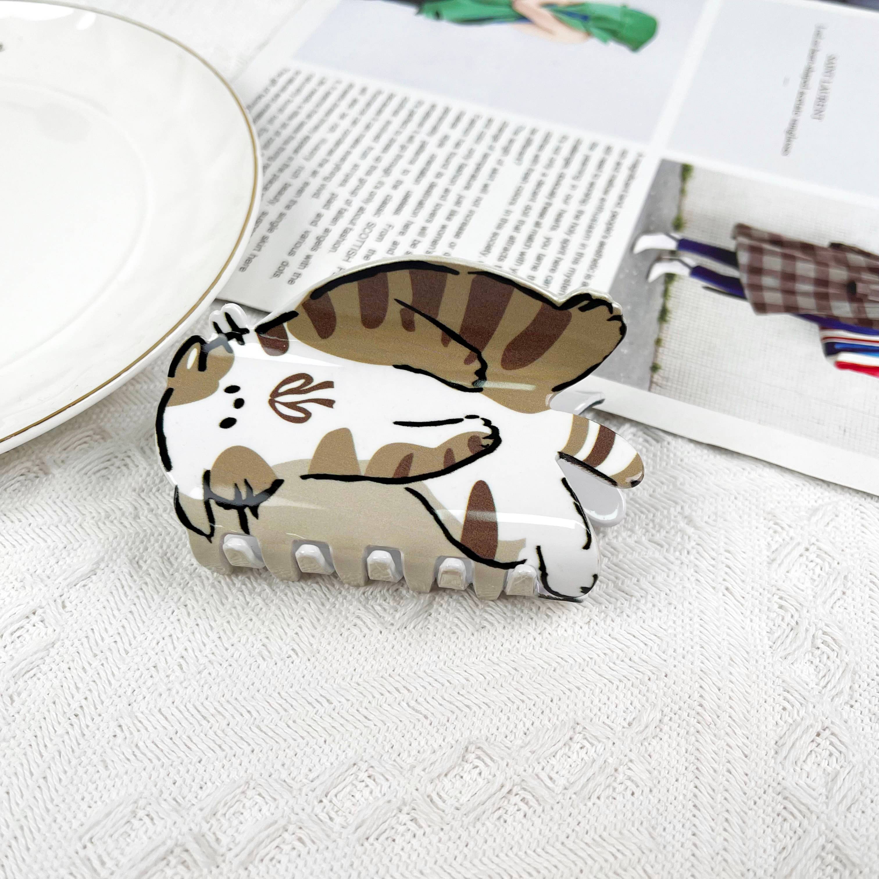 mildstyles - Wholesale Hair Clip - Women's - lovely Cat Pet Hair Claw Clip1