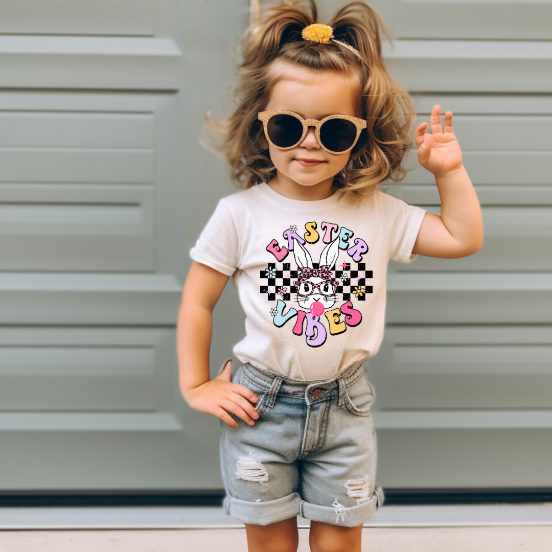 The Countryside Cottage - Wholesale Screen Printed T-Shirt - Kids - Easter Vibes Shirt - Kids3