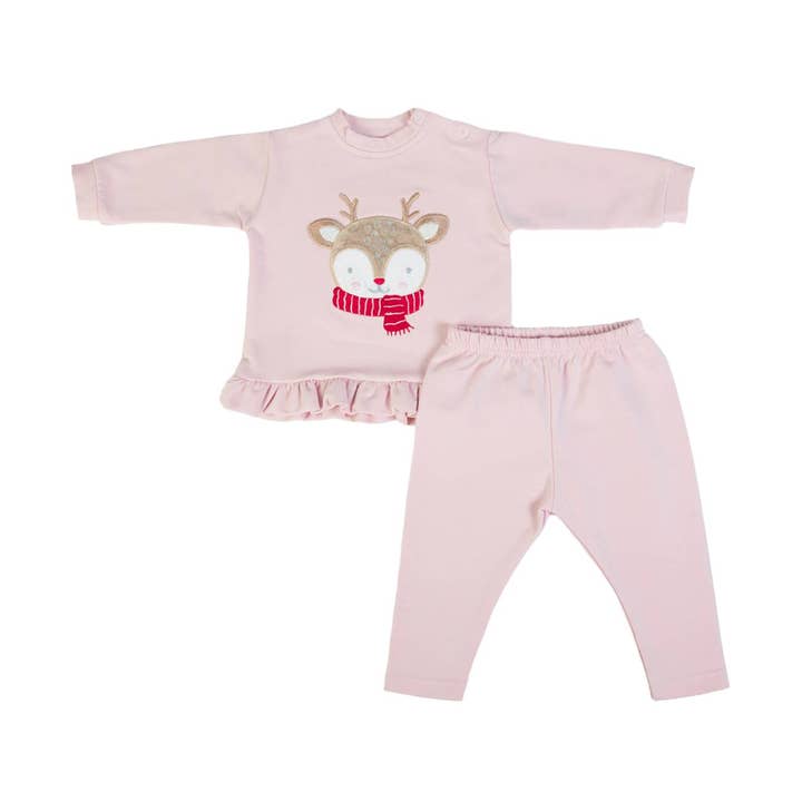 Pink 16247 - Christmas jogging suit - AW 24/25 for wholesale on Faire