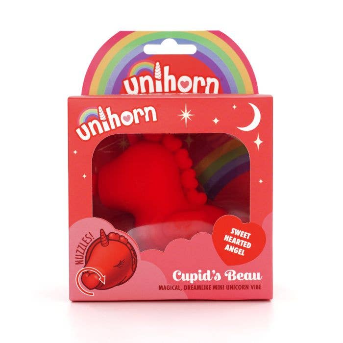 Creative Conceptions LLC - Wholesale Sex Toy - Unihorn - Cupid's Beau (The Heart Nosed One)