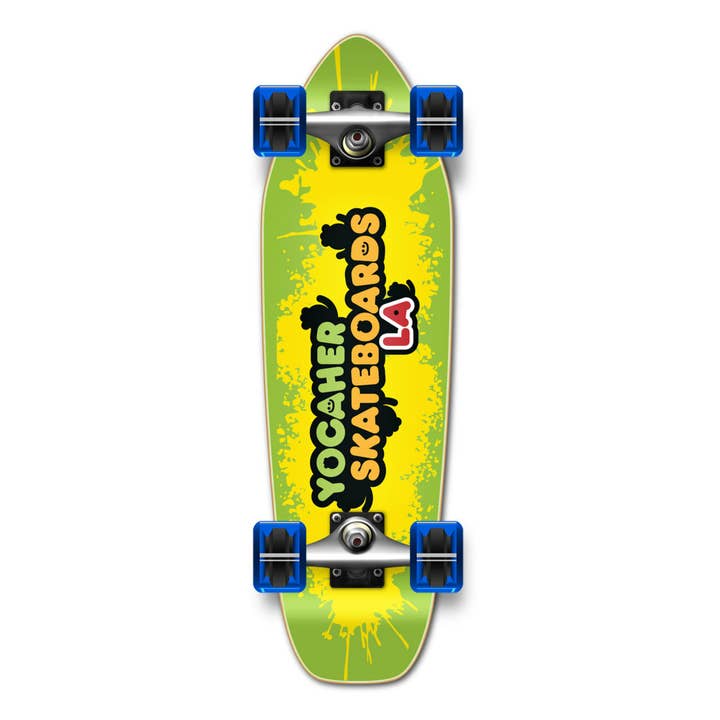Yocaher Graphic Complete Mini Cruiser - CANDY Series - Sour for wholesale by Yocaher Skateboards
