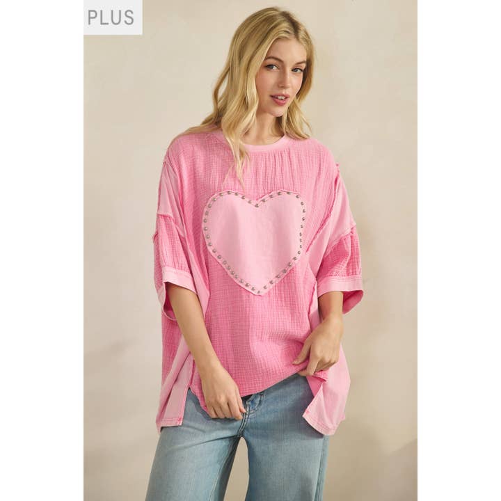 EVERYDAY LOVE TEE (ST8476X) for wholesale by Sage + Fig