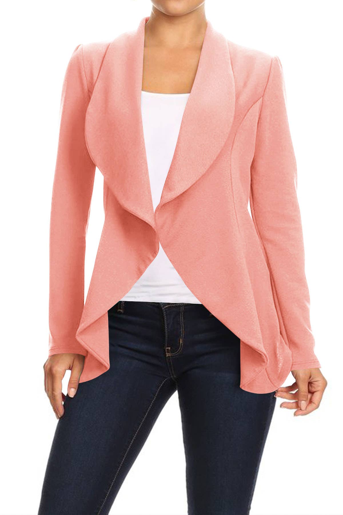 MOA COLLECTION - Wholesale Blazer - Women's - Women's Casual Office Work Basic Blazer Jacket S-3XL56