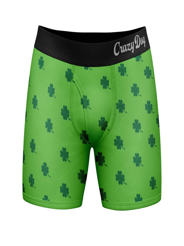 Wholesale I Clover Shenanigans Funny Boxer Briefs Underwear for Men for  your store - Faire Canada