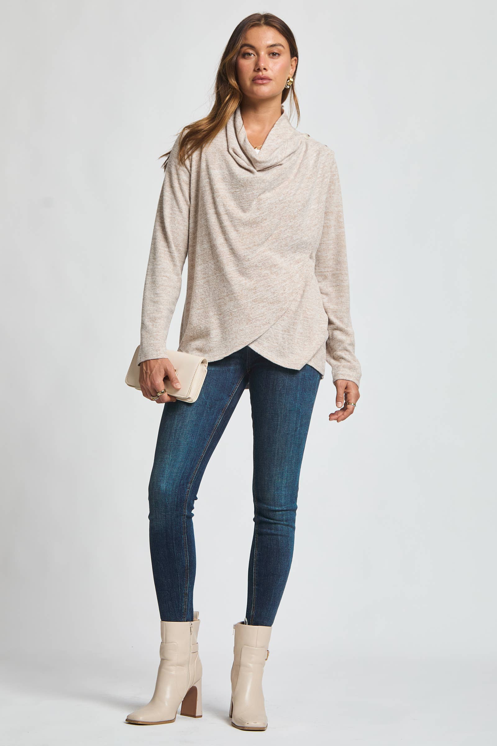 Dear Scarlett – wholesale Kofta - Dam – 2-i-1 Mjuk Tröja/Kofta med Flera Användningsområden16