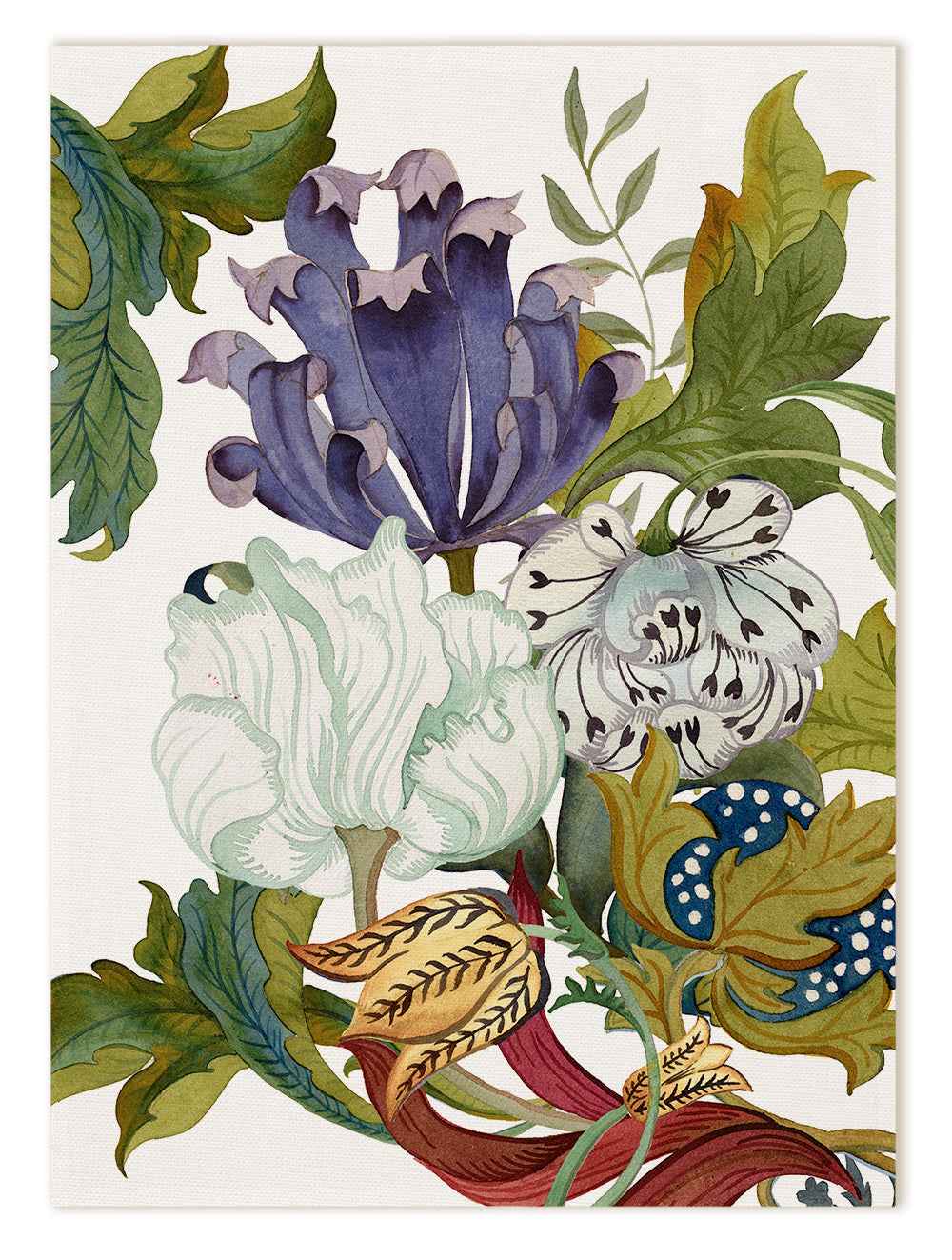 The Napking – Toalha de chá por atacado – Toalhas de Cozinha «Morris», Linho de Qualidade Premium 100% Fabricado em Itália0